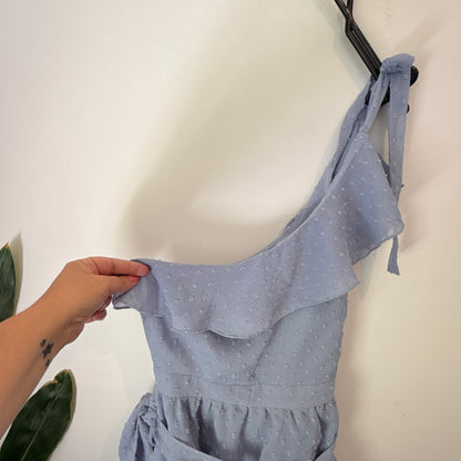 Showpo Darling I Am A Daydream Dress Powder Blue Size 12