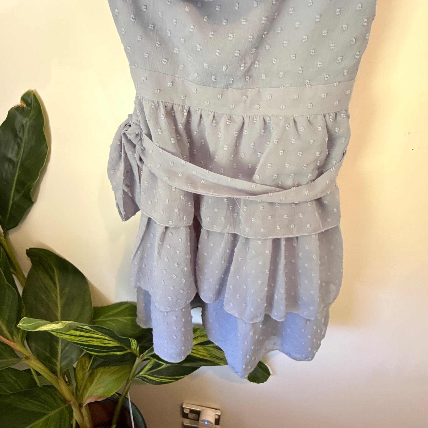 Showpo Darling I Am A Daydream Dress Powder Blue Size 12