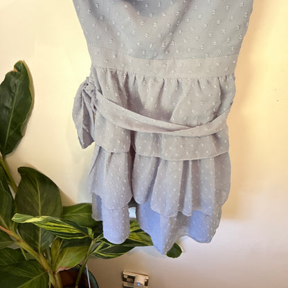 Showpo Darling I Am A Daydream Dress Powder Blue Size 12