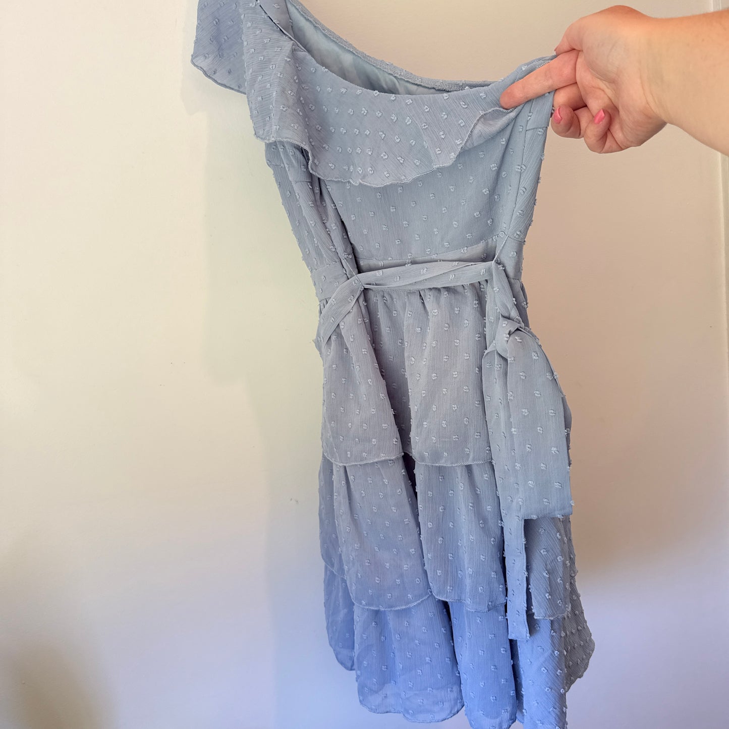 Showpo Darling I Am A Daydream Dress Powder Blue Size 12