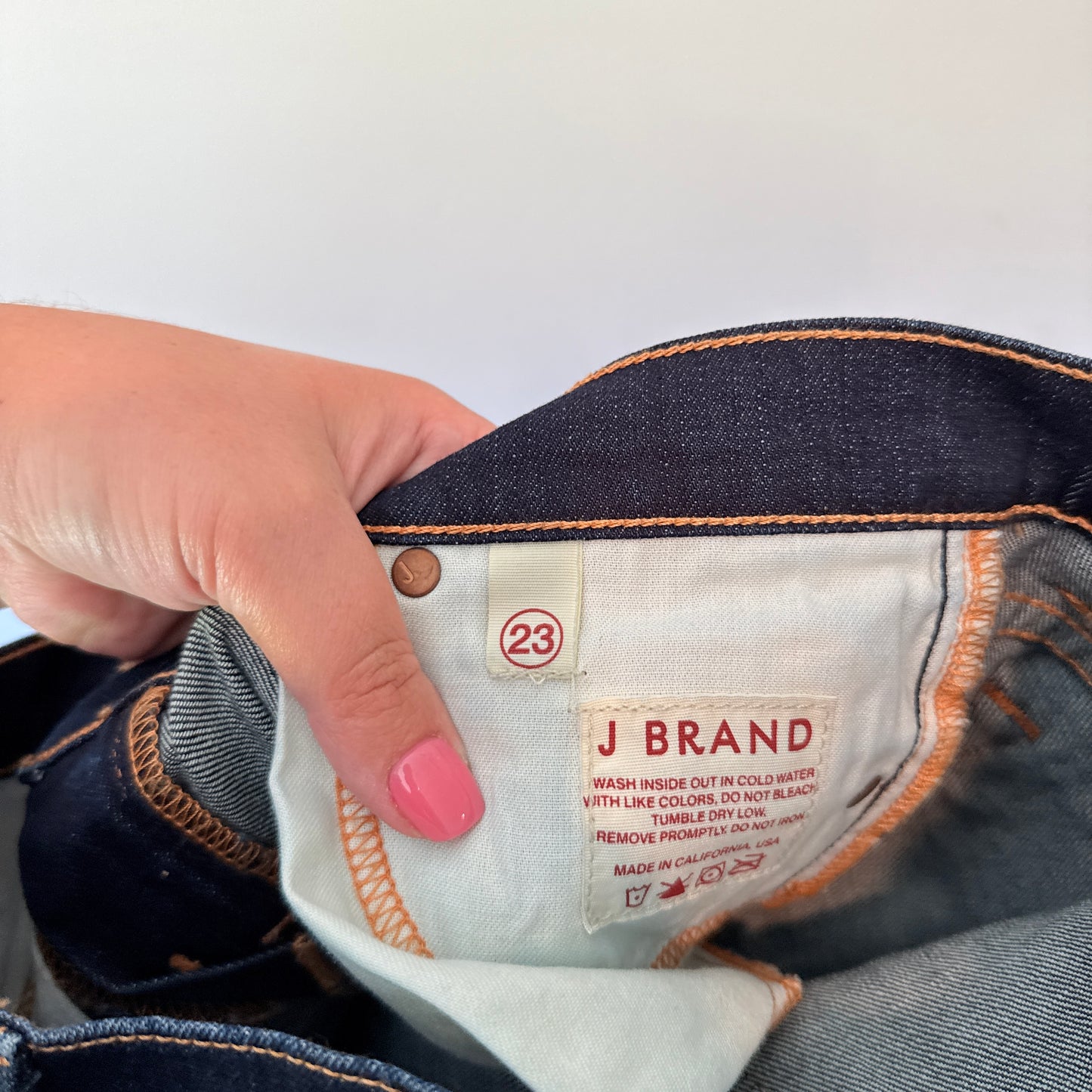 J Brand The Pencil Leg Jeans Ink Size 23