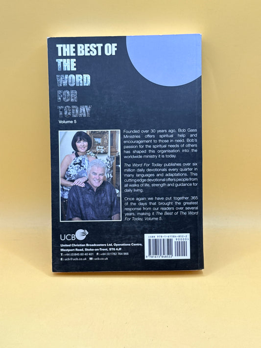 The Best of The Word for Today Volume 5 by Bob Gass