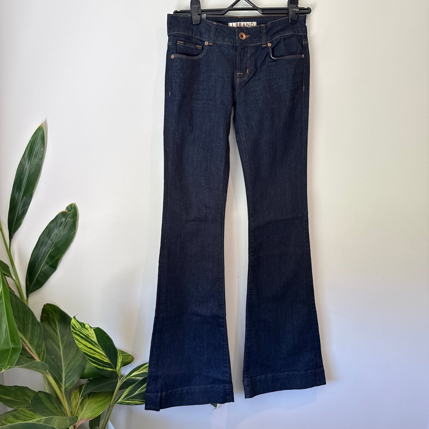 J Brand 'Love Story' Low-Rise Bell Bottom Jeans (W26)