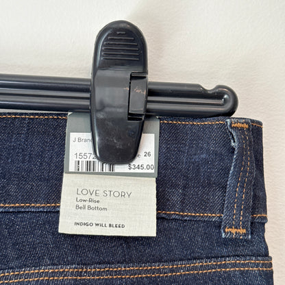 J Brand 'Love Story' Low-Rise Bell Bottom Jeans (W26)