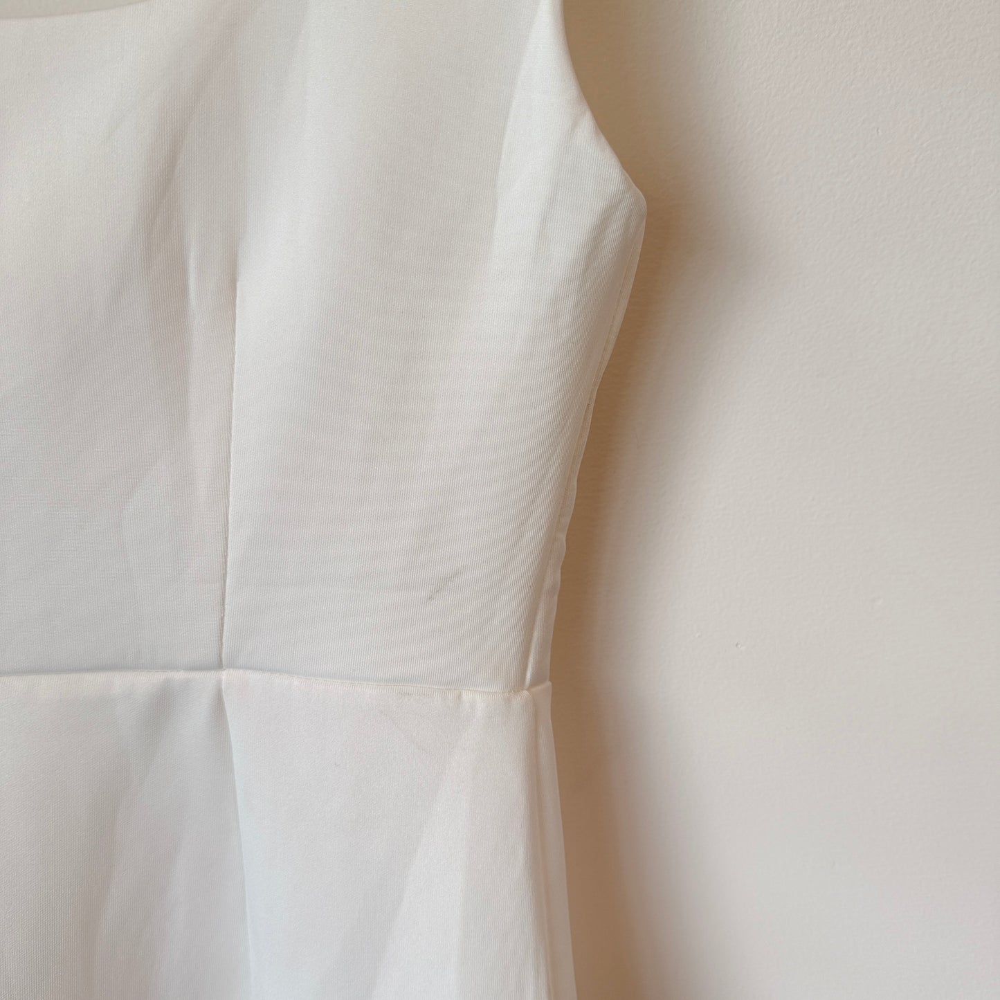 Showpo Size 16 Square Neck Split Midi Dress