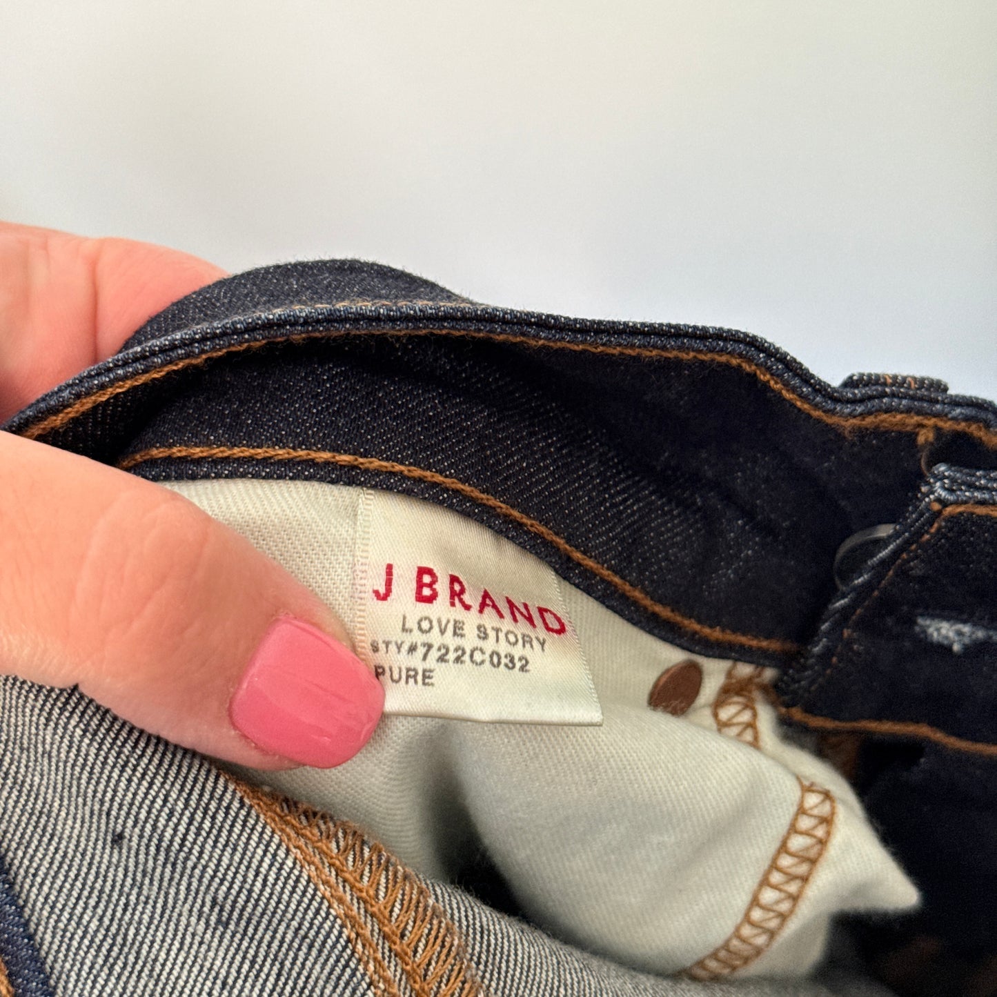 J Brand 'Love Story' Low-Rise Bell Bottom Jeans (W26)
