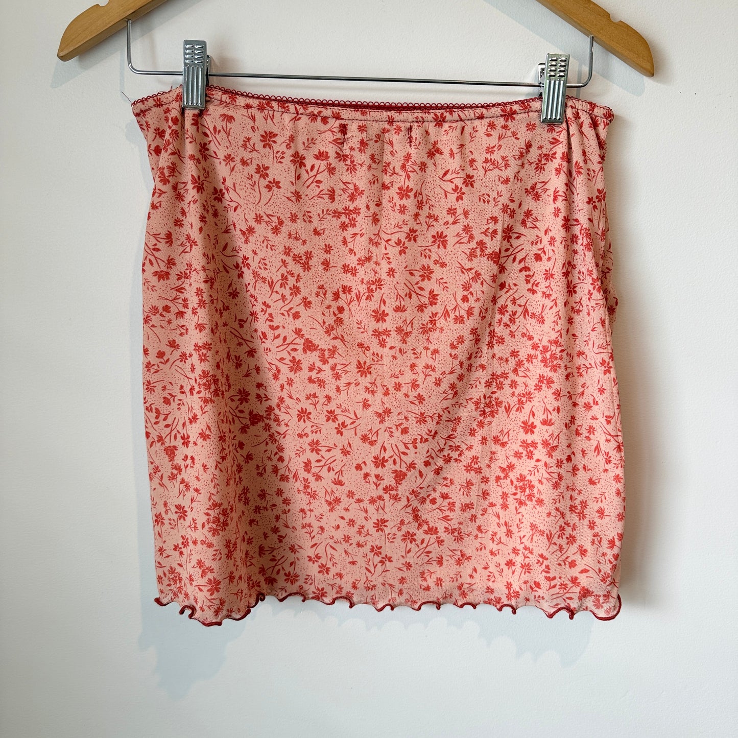 Urban Outfitters Size L Floral Mini Skirt