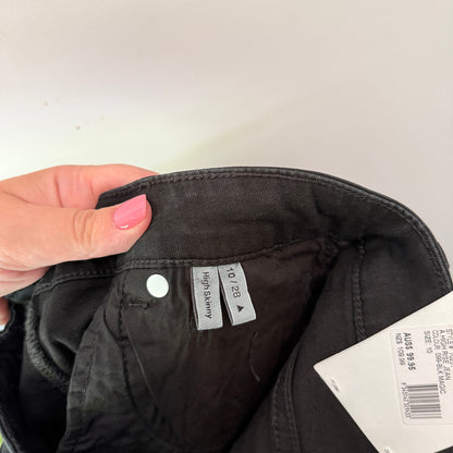 Abrand Jeans High Waist Skinny Full Length Size 10