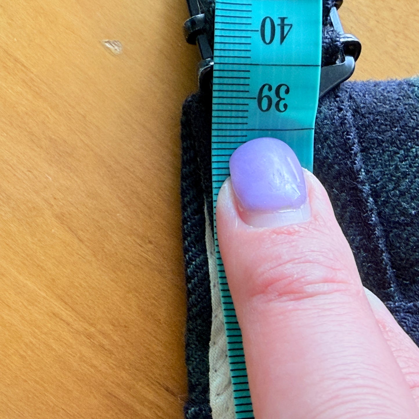 Vintage New & Lingwood Waist 78cm 100% Wool Plaid Trousers