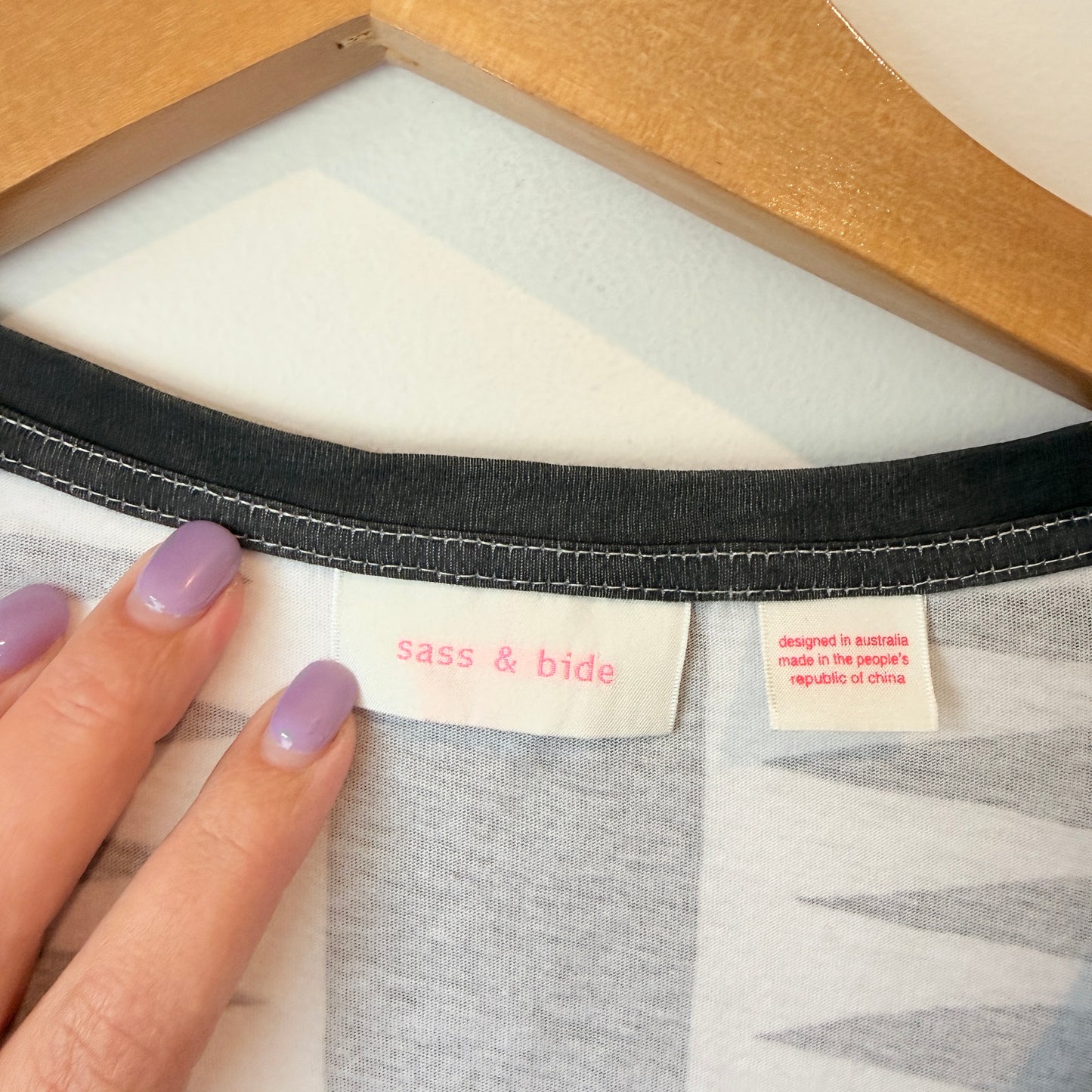 Sass & Bide Size XXS T-Shirt Maxi Dress