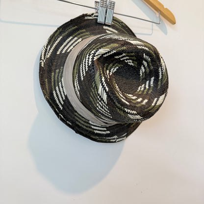 Cassel Goorin Size Medium Woven Straw Fedora Hat