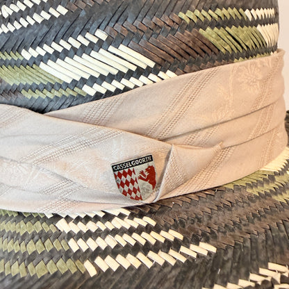 Cassel Goorin Size Medium Woven Straw Fedora Hat