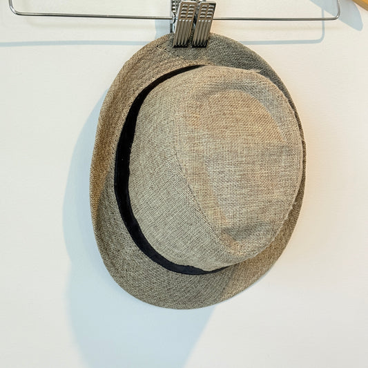 Brand Unknown Size 60 Brown Straw Fedora