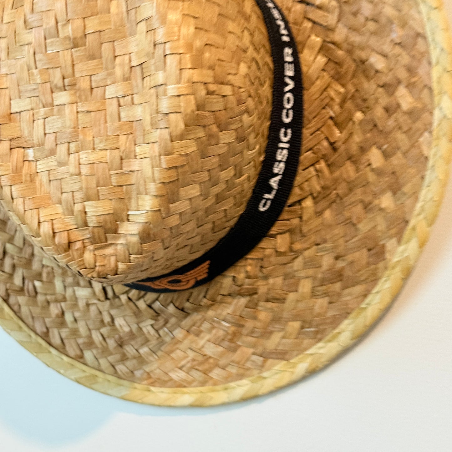 H & M Size L/60 Straw Fedora Hat