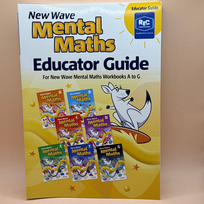 New Wave Mental Maths Educator Guide by R.I.C. Publications