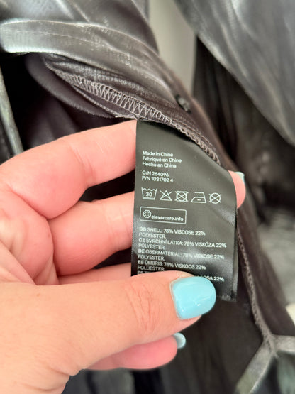 H & M Size XXL Long-Sleeved Shimmer Shirt