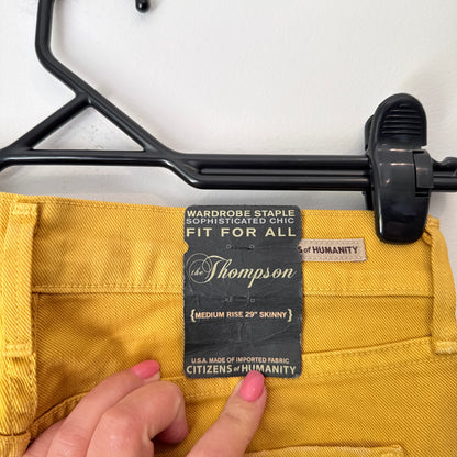 Citizens of Humanity Thompson Medium-Rise Skinny Jeans Size 27