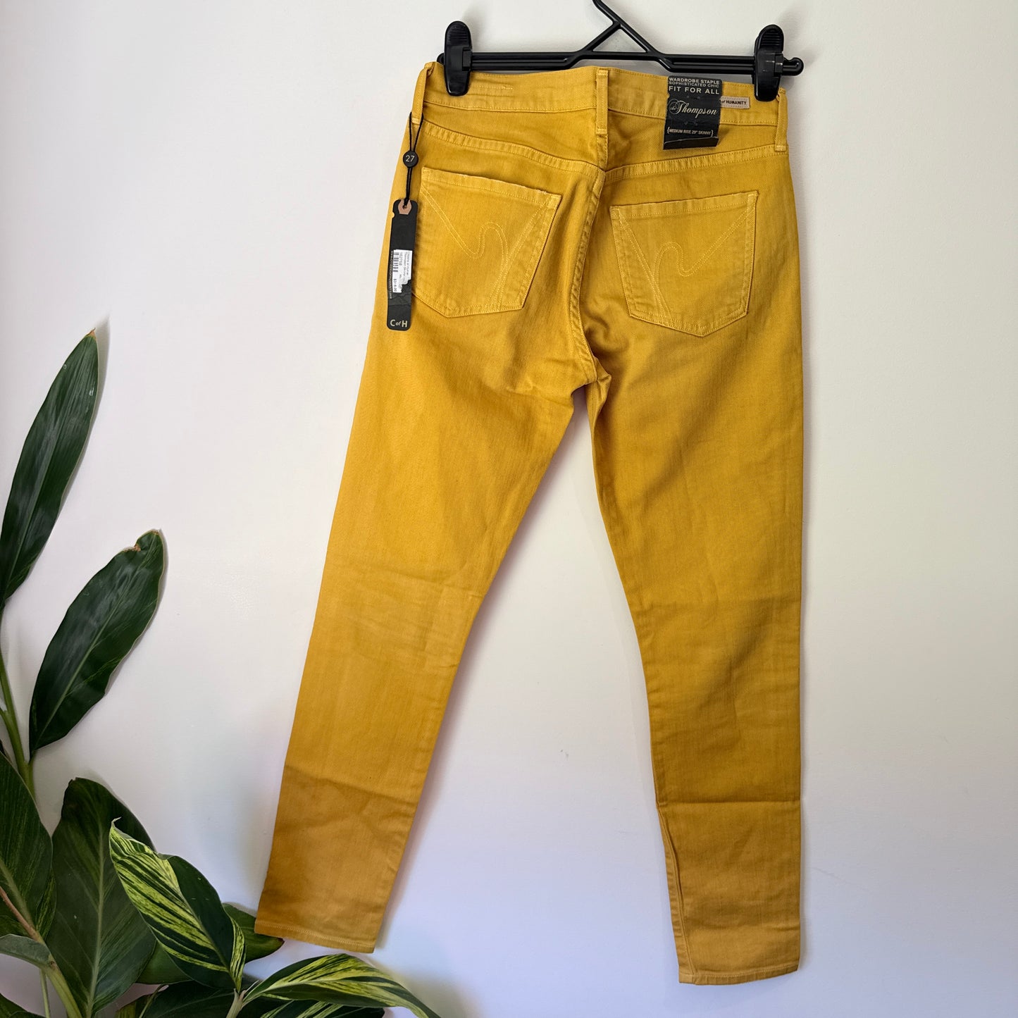 Citizens of Humanity Thompson Medium-Rise Skinny Jeans Size 27