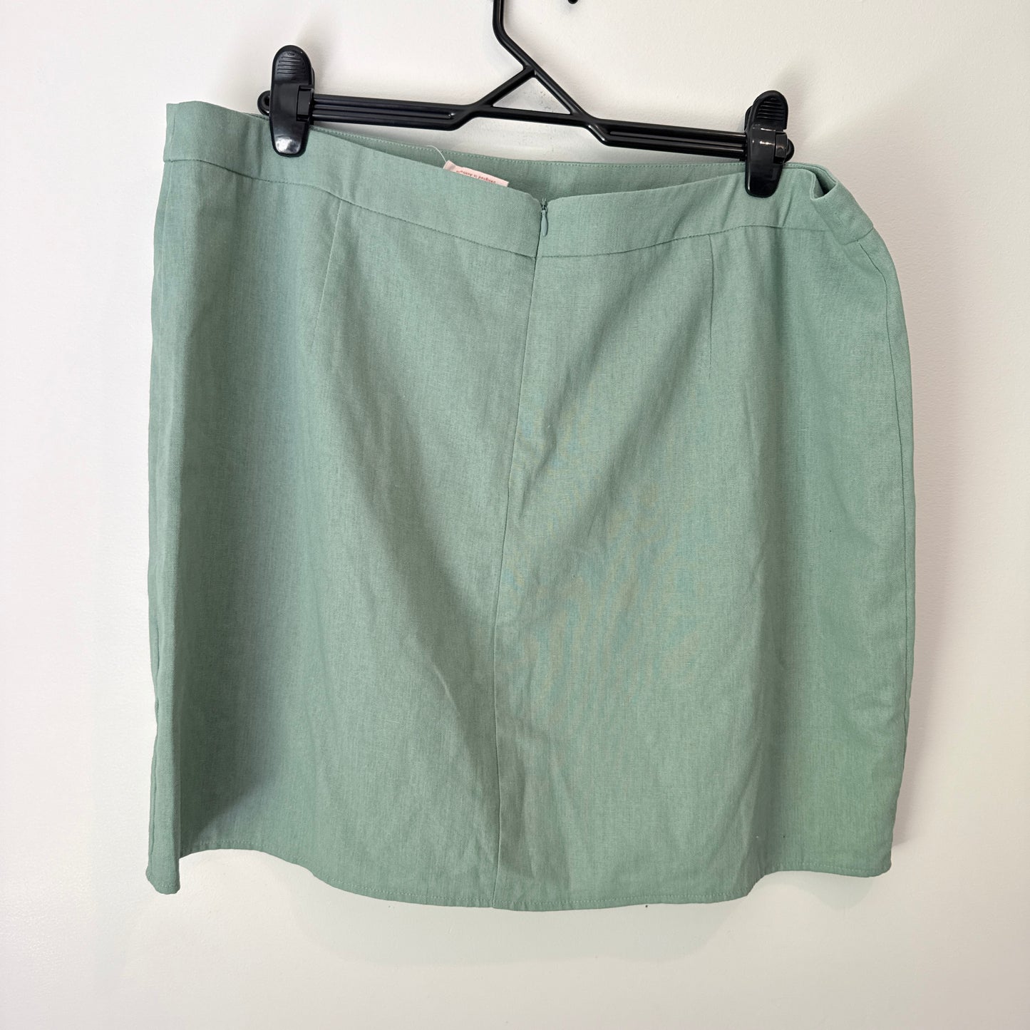Showpo International Babe Mini Skirt - Sage Size 20