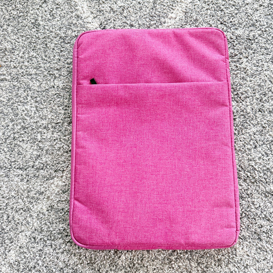 Pink 17” Laptop / Tablet Sleeve Bag