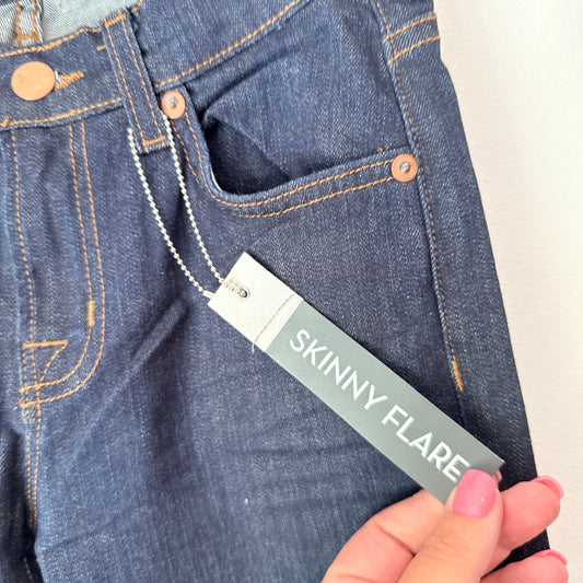 J Brand Martini Skinny Flare Jeans - Indigo Dark Wash - Size 24