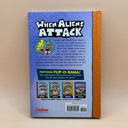 Captain Underpants and the Invasion of the Incredibly Naughty Cafeteria Ladies from Outer Space by Dav Pilkey
