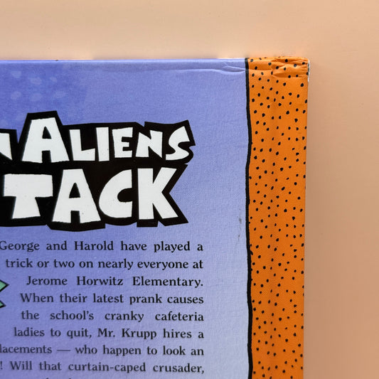 Captain Underpants and the Invasion of the Incredibly Naughty Cafeteria Ladies from Outer Space by Dav Pilkey