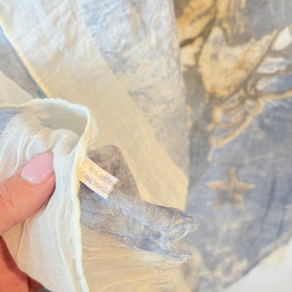 Tiger in the Clouds Clouds Cotton / Viscose Blend Scarf