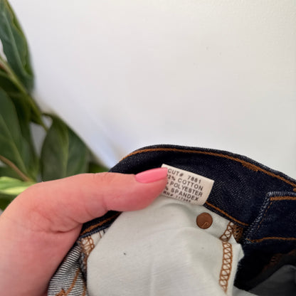 J Brand Martini Skinny Flare Jeans - Indigo Dark Wash - Size 24