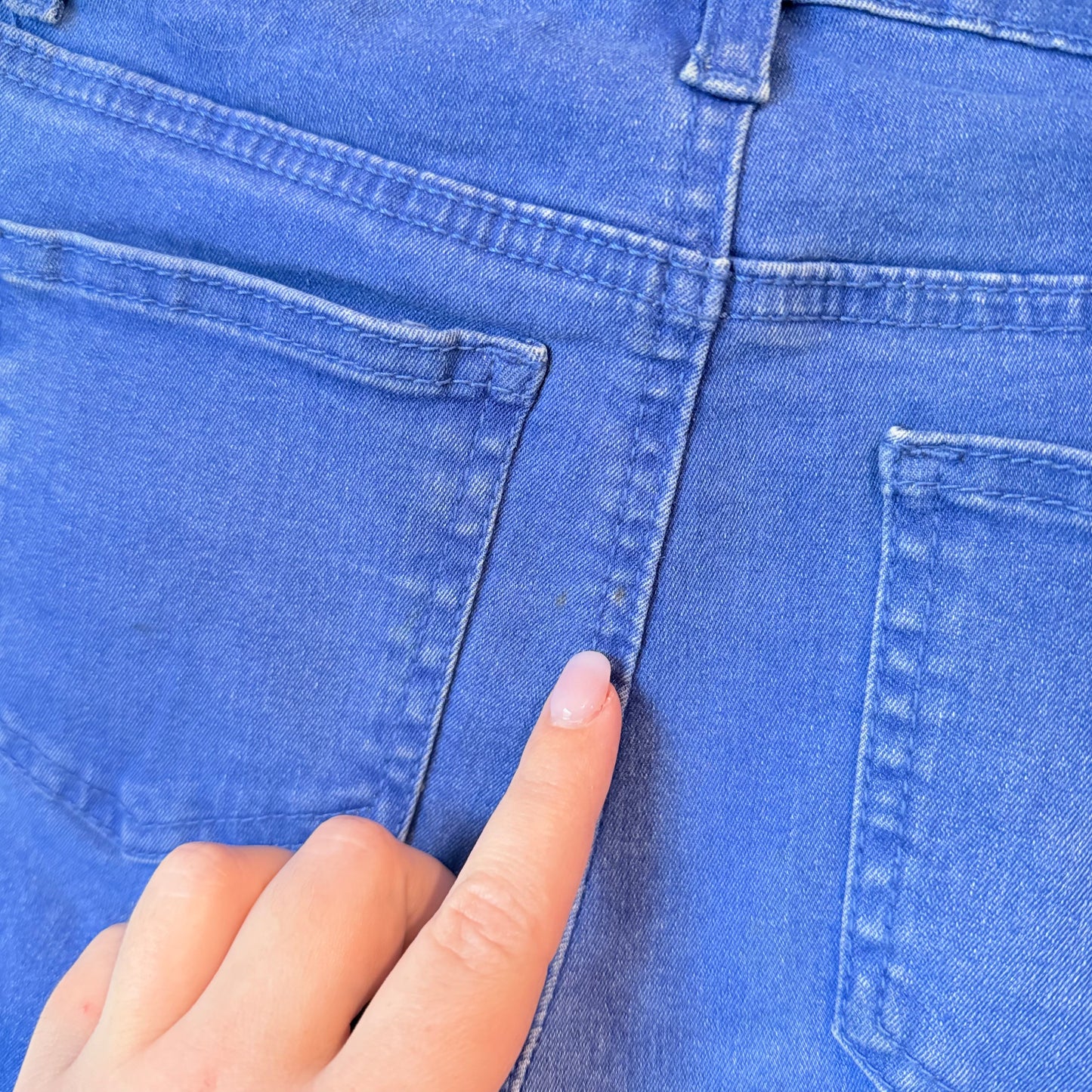 Mirrou Size 6 Low-Rise Distressed Skinny Jeans