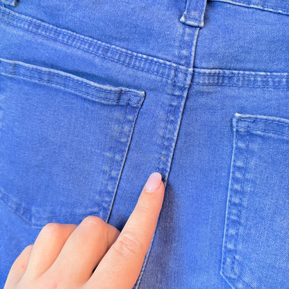 Mirrou Size 6 Low-Rise Distressed Skinny Jeans