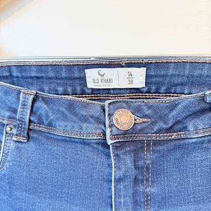Old Khaki Size 14 High Rise Skinny Jeans