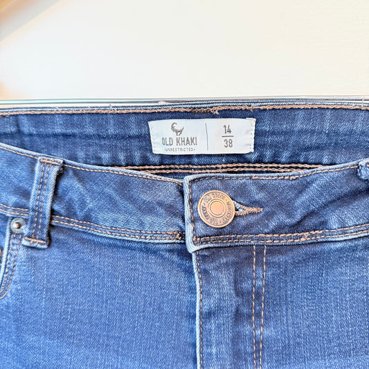 Old Khaki Size 14 High Rise Skinny Jeans