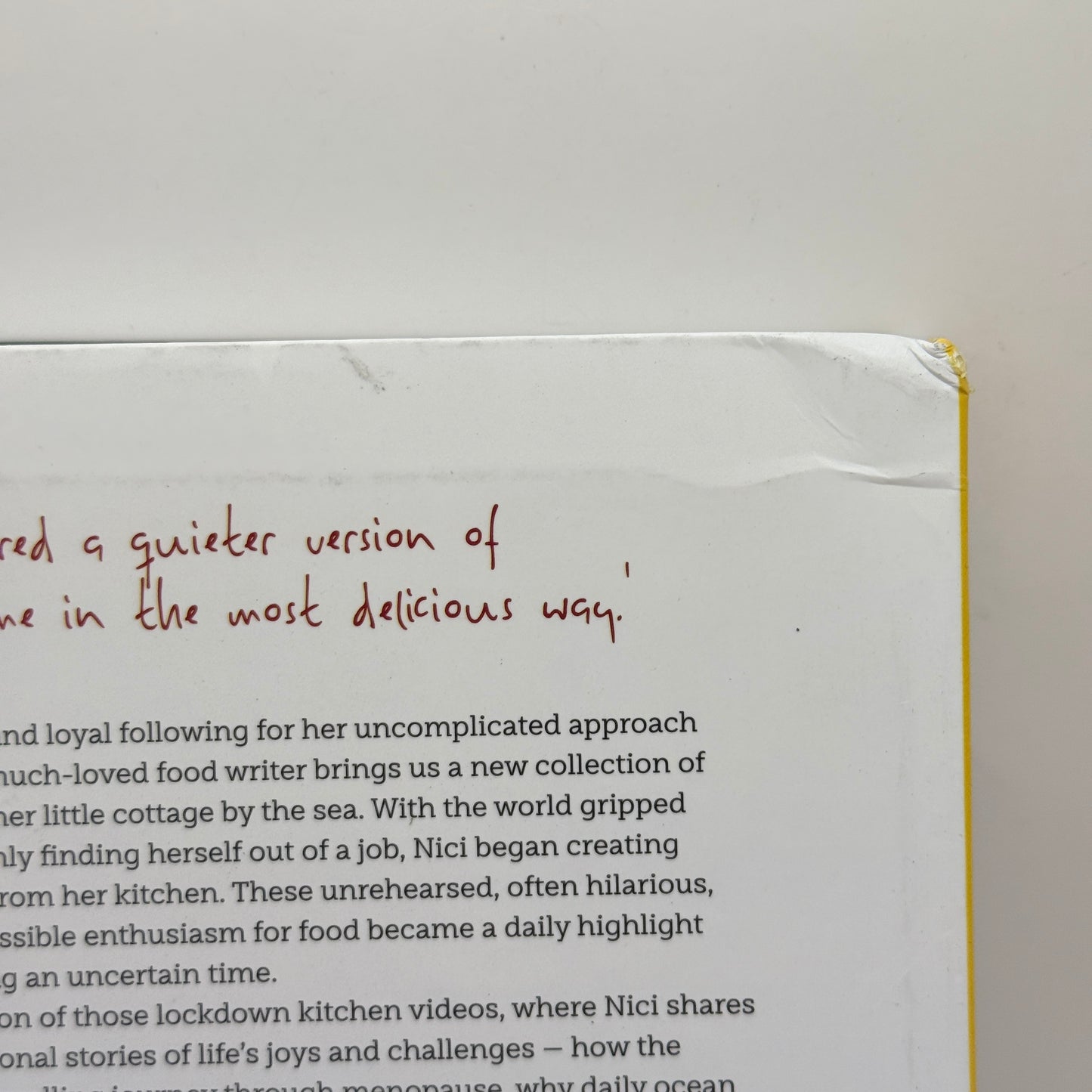 A Quiet Kitchen by Nici Wickes *Signed*