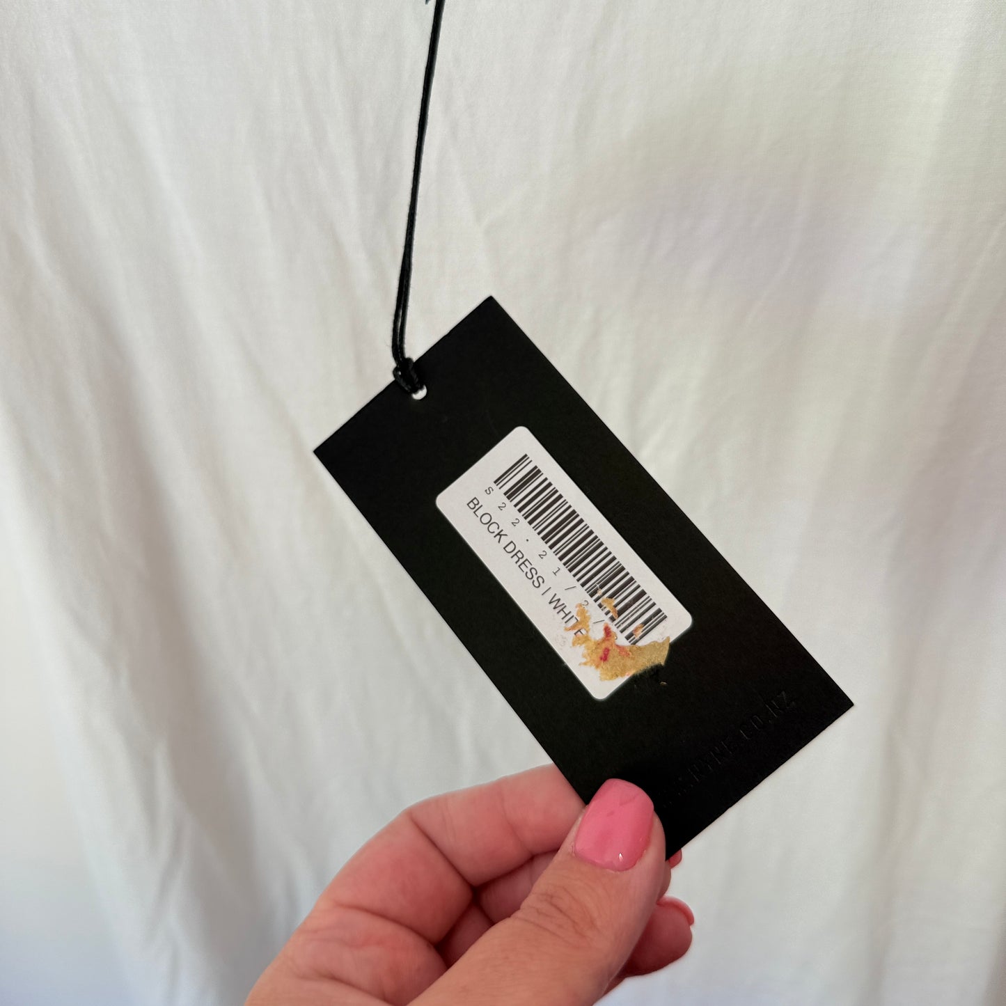 NYNE Block Dress Slip / Undershirt - White