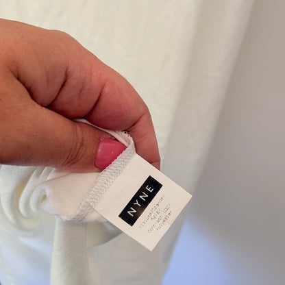 NYNE Block Dress Slip / Undershirt - White