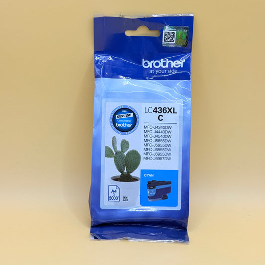 Brother LC436XL Cyan Ink Cartridge