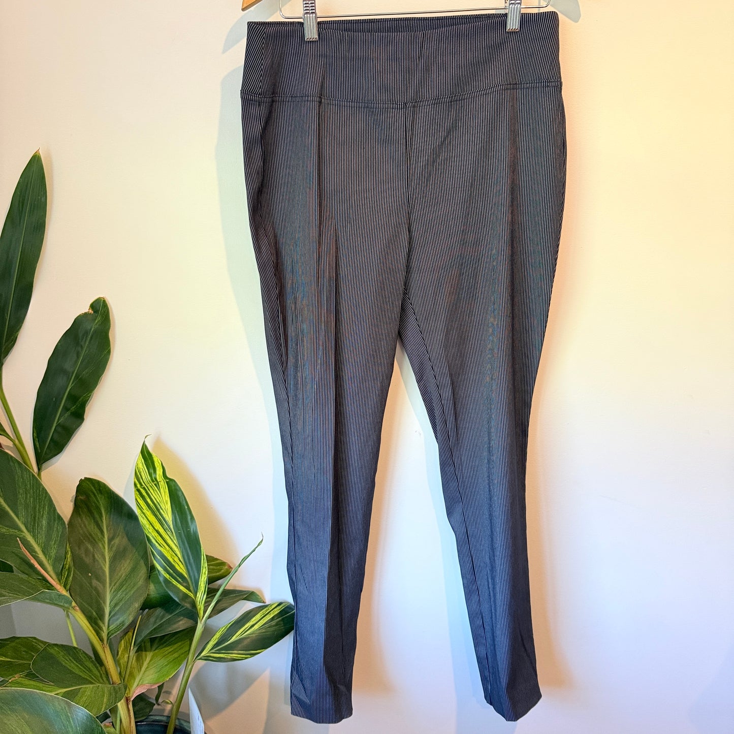 Whistle Size 16 Black & White Pinstripe Trousers