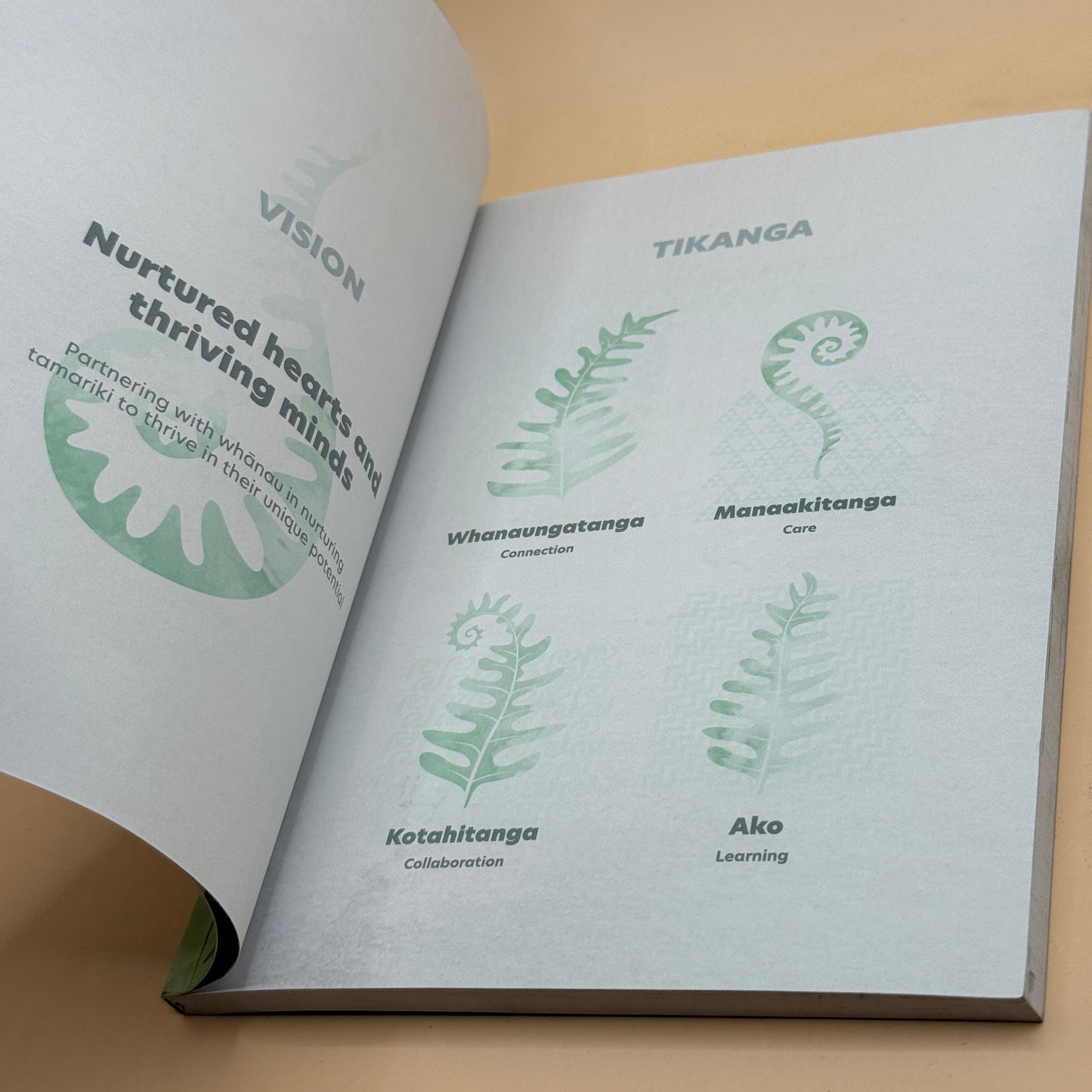 Leaf Print Journal by Busy Bees Aotearoa