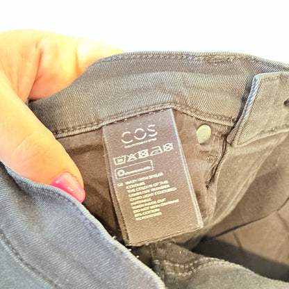 COS Size 25 High-Rise Black Skinny Jeans