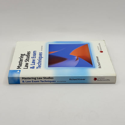 Mastering Law Studies & Law Exam Techniques by Richard Krever