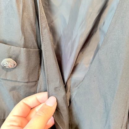 Augustine Size S Black Military-Style Dress