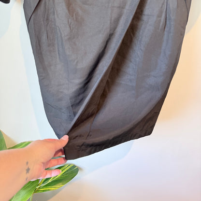 Augustine Size S Black Military-Style Dress