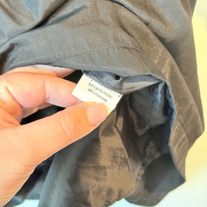 Augustine Size S Black Military-Style Dress