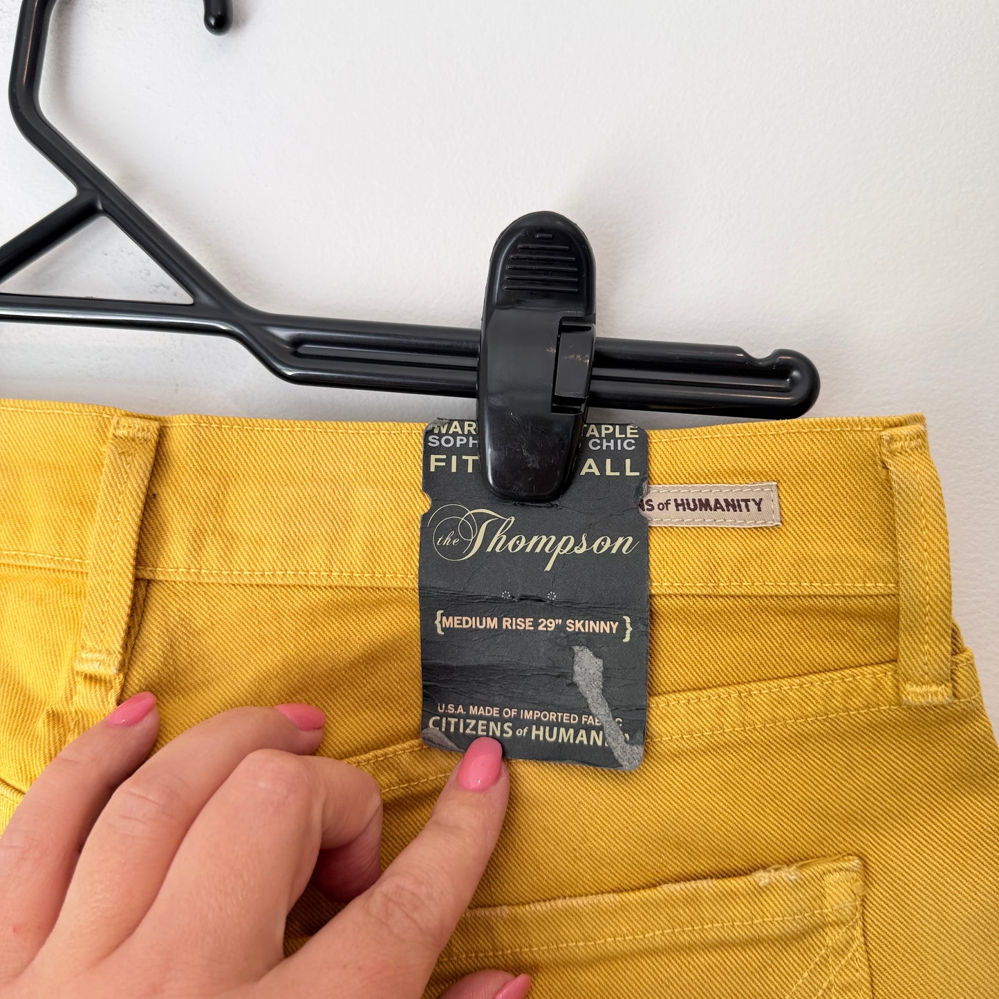 Citizens of Humanity Thompson Skinny Jeans (Size 27)