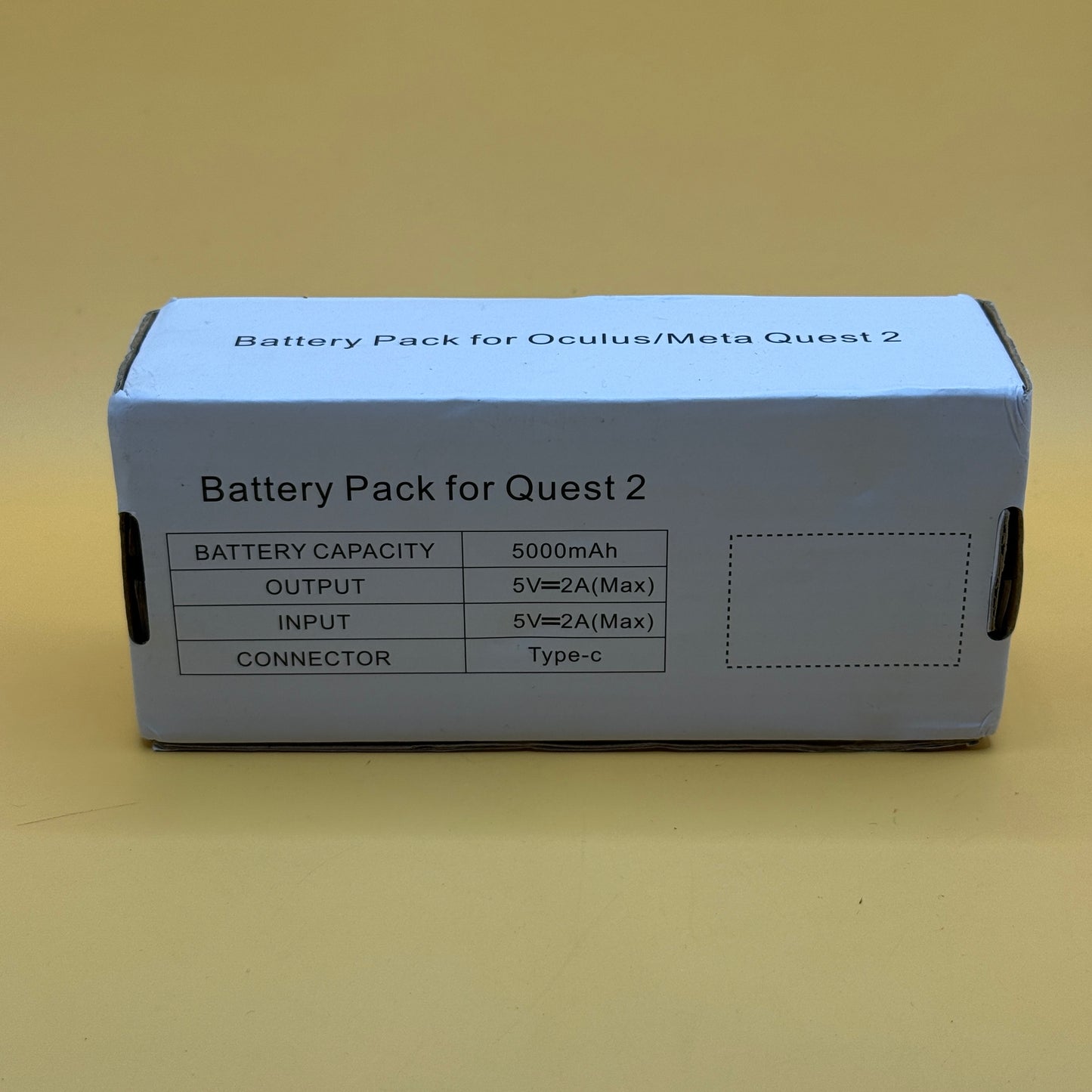5000mAh Battery Pack for Oculus/Meta Quest 2