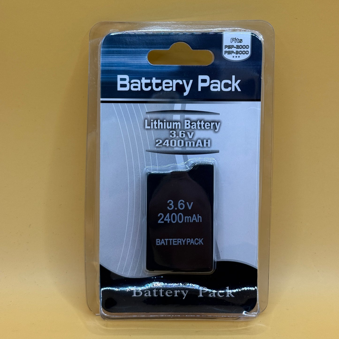 3.6V 2400mAh Replacement Battery Pack for PSP-2000 / PSP-3000