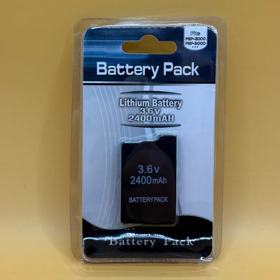 3.6V 2400mAh Replacement Battery Pack for PSP-2000 / PSP-3000