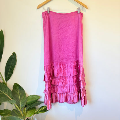 WORLD (NZ) Size L Acetate Skirt