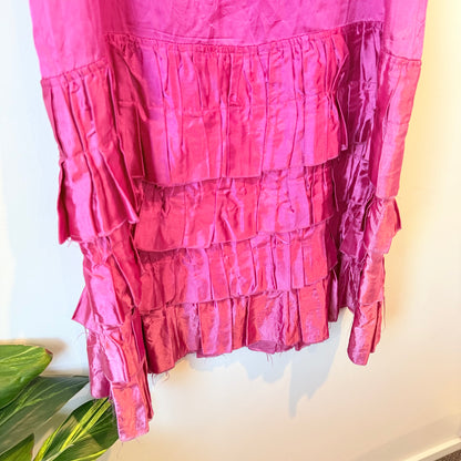 WORLD (NZ) Size L Acetate Skirt